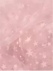 Tiul 👗 siatkagwiazdki róż na sukienki✂ YardTkaniny ✂