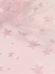 Tiul 👗 siatkagwiazdki róż na sukienki✂ YardTkaniny ✂