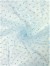 Tiul siatka - kropki błękit