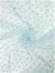 Tiul siatka - kropki błękit
