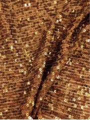 Prosty cekin 👗 materiał miedziany cekiny sukienka ✂YardTkaniny✂