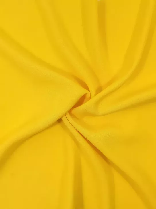 Wiskoza 👗 żółty materiał na letnie sukienki Lemon Zest ✂YardTkaniny ✂
