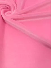 Welur Soft👗 landrynkowy róż miękka dzianina na dresy ✂ YardTkaniny ✂