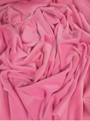 Welur Soft👗 landrynkowy róż miękka dzianina na dresy ✂ YardTkaniny ✂