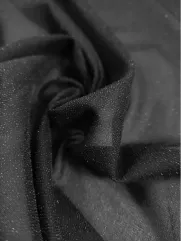 Fizelina z klejem 👗 wkład włókninowy z klejem czarny ✂ YardTkaniny ✂