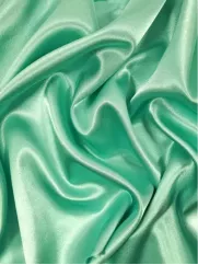 Satyna 👗 z lycra ciemny mięta na wizytową sukienkę  ✂ YardTkaniny ✂
