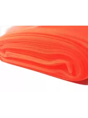 TIUL miękki - neonowy pomarańcz BELKA 3m X 50m