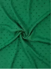 Wiskoza Plumeti 👗zielona tkanina sukienkowa przewiewna ✂ YardTkaniny ✂