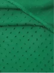 Wiskoza Plumeti 👗zielona tkanina sukienkowa przewiewna ✂ YardTkaniny ✂
