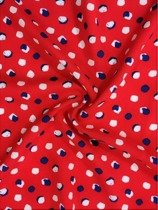Wiskoza 👗 piekna tkanina na sukienke materiałna ✂ YardTkaniny ✂