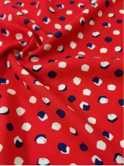 Wiskoza 👗 piekna tkanina na sukienke materiałna ✂ YardTkaniny ✂