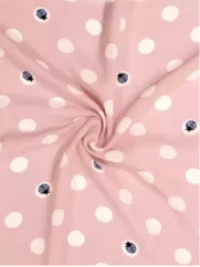 Szyfon👗 delikatna tkanina na sukienkę pastelowy róż  ✂ YardTkaniny ✂