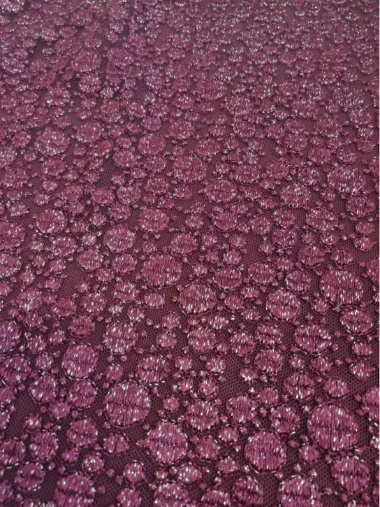 Delikatna koronka - bordo