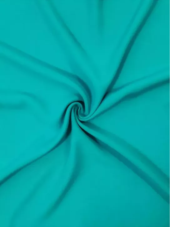 Wiskoza 👗 turkus materiał wiskozowy na sukienkę ✂ YardTkaniny ✂