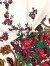 Krepa - ecru góralski border z ornamentem