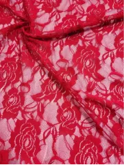 Koronka 👗 gipiura fuksja na sukienkę ✂ YardTkaniny ✂