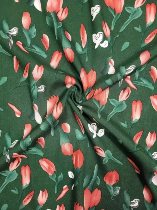 Tkanina wiskoza 👗 na sukienkę materiał naturalny ✂ YardTkaniny ✂