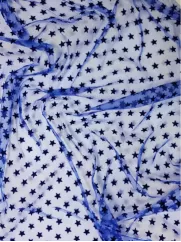 Tiul 👗 siatka gwiazdki chaber na sukienki✂ YardTkaniny ✂