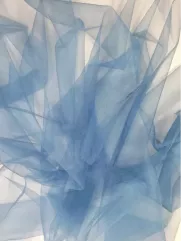 Tiul 👗 siatka z błyskiem na sukienki lawenda ✂ YardTkaniny ✂