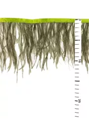 Strusia pióra 👗 dodatek do sukienki wieczorowej ✂ YardTkaniny ✂