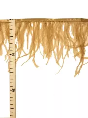 Strusia pióra 👗 dodatek do sukienki wieczorowej ✂ YardTkaniny ✂