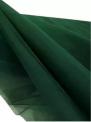 TIUL miękki - butelkowa zieleń BELKA 3m X 50m