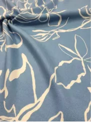 Tkanina rayon👗 diagonal gruby materiał na sukienkę ✂ YardTkaniny ✂