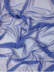 Siatka 👗 dwustronnie elastyczna na sukienkę niebieski ✂ YardTkaniny ✂
