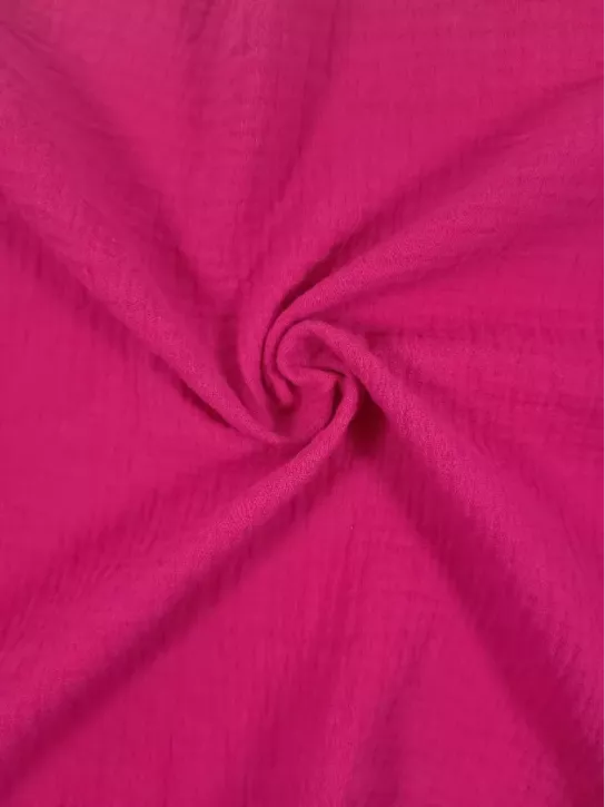 Muślin bawełniany 👗 wiosenny naturalny materiał różowy ✂YardTkaniny ✂