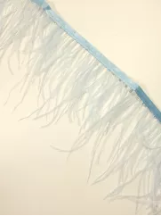 Strusia pióra 👗 dodatek do sukienki wieczorowej ✂ YardTkaniny ✂