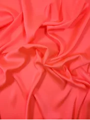 satyna 👗 materiał delikatny na sukienkę pamarańcz ✂ YardTkaniny ✂