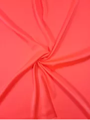 satyna 👗 materiał delikatny na sukienkę pamarańcz ✂ YardTkaniny ✂