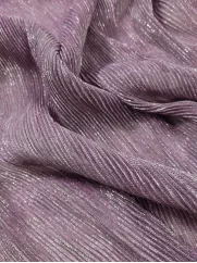 Siatka miękka 👗elastyczna w srebrne paski na sukienkę ✂ YardTkaniny ✂