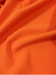 Podszewka z lycrą 👗 poliester na sukienkę pomarańcz ✂ YardTkaniny ✂