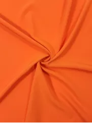Podszewka z lycrą 👗 poliester na sukienkę pomarańcz ✂ YardTkaniny ✂