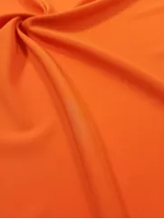 Podszewka z lycrą 👗 poliester na sukienkę pomarańcz ✂ YardTkaniny ✂