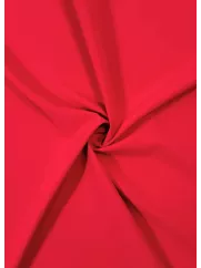 podszewka 👗 lycra czerwień poliester   ✂ YardTkaniny ✂