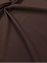 Podszewka z lycrą 👗 poliester na sukienkę brąz  ✂ YardTkaniny ✂