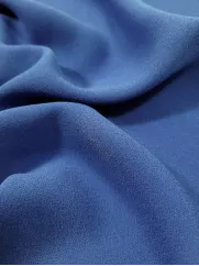 Satynowana żorżeta 👗 materiał sukienkowy chaber ✂ YardTkaniny ✂