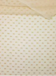 Szyfon👗 delikatna tkanina na sukienkę różowe groszki  ✂ YardTkaniny ✂