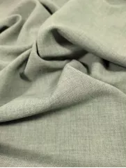 Maletiał len 👗 tkanina lniana na dekolacje stoły szałwia ✂YardTkaniny✂