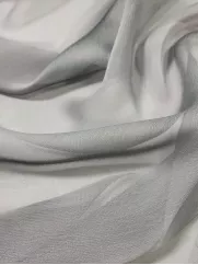 Szyfon perła dwuton 👗 materiał sukienowy stalowy ✂ YardTkaniny ✂