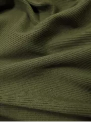 Dzianina ŚCIĄGACZ - khaki