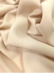 American Krepa 👗 delikatna tkanina na sukienkę beż ✂ YardTkaniny ✂