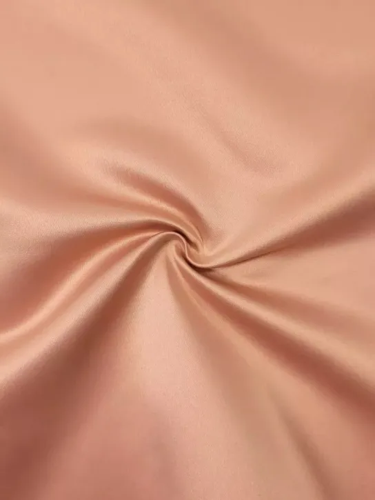Satyna 👗 sztywna ślubna materiał na komunijną beż ✂ YardTkaniny ✂