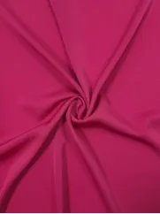 Satyna 👗 materiał sztuczny jedwab na sukienkę fuksja ✂ YardTkaniny ✂