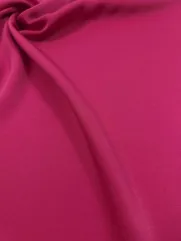 Satyna 👗 materiał sztuczny jedwab na sukienkę fuksja ✂ YardTkaniny ✂