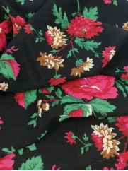 Tkanina Krepa 👗 materiał folklorystyczny na spódnicę ✂ YardTkaniny ✂