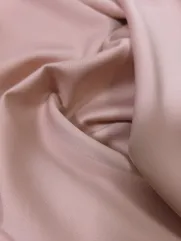 Satynowana żorżeta 👗 materiał sukienkowy różowy ✂ YardTkaniny ✂