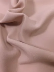 Satynowana żorżeta 👗 materiał sukienkowy różowy ✂ YardTkaniny ✂
